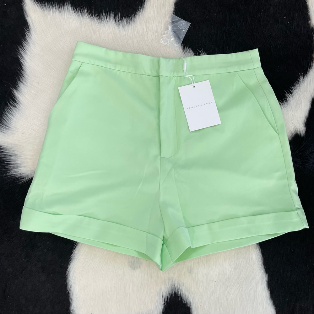 Mint Dress Shorts